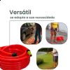 Mangueira Jardim Águas Claras Silicone Flex Laranja 1/2x2mm 40m